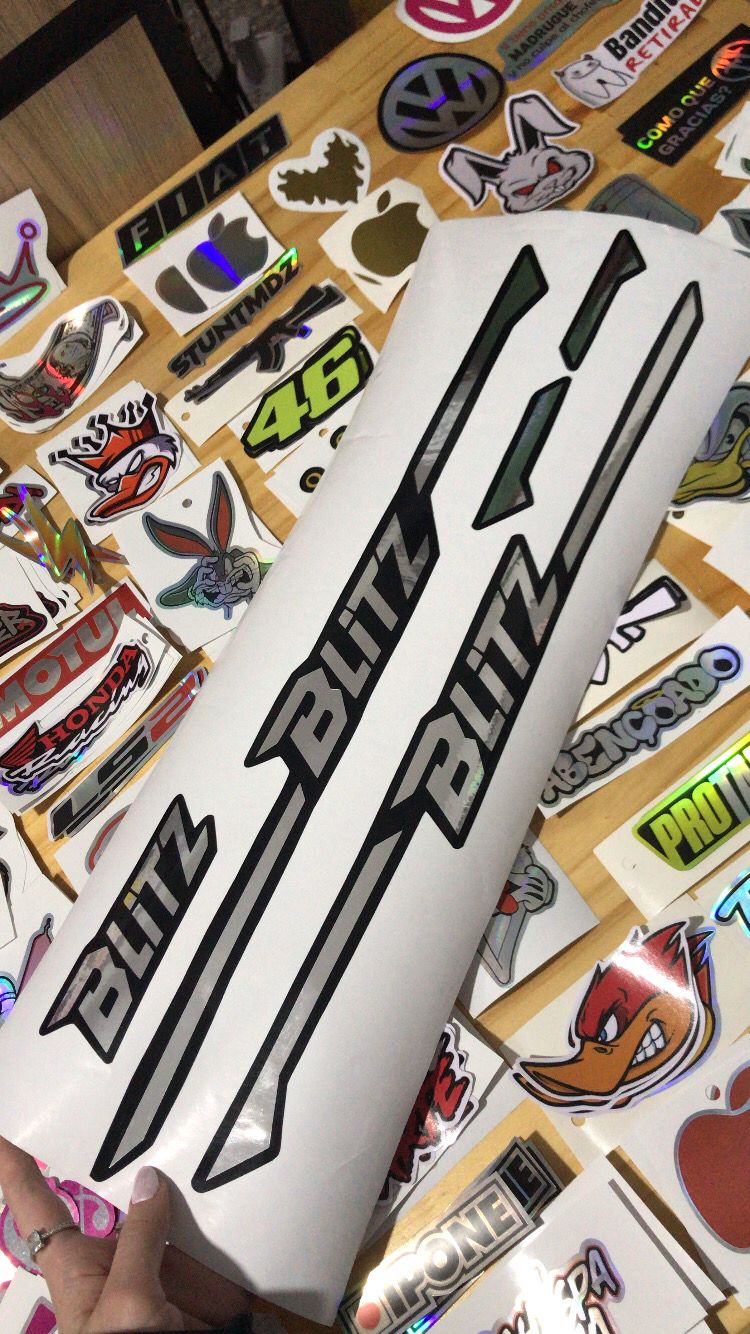 Kit de calcos MOTOMEL BLITZ