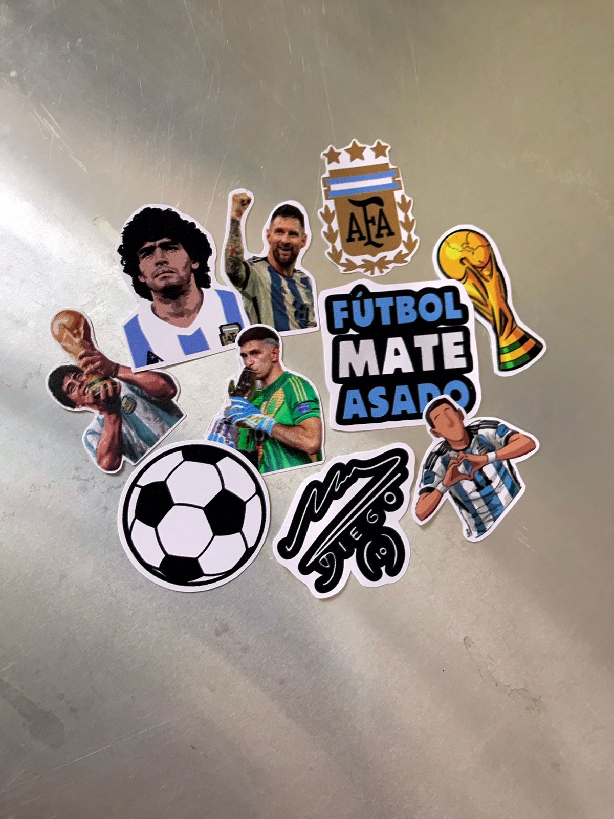 Pack 10 stickers ⚽