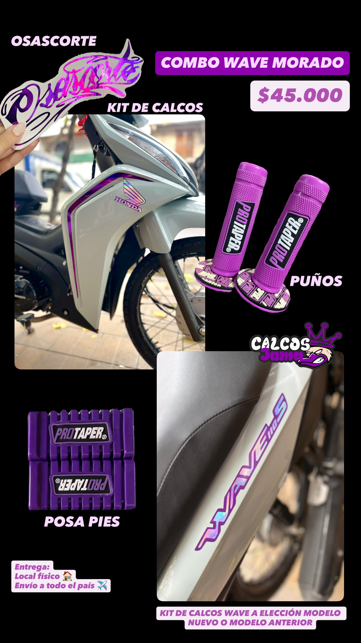 Combo WAVE VIOLETA
